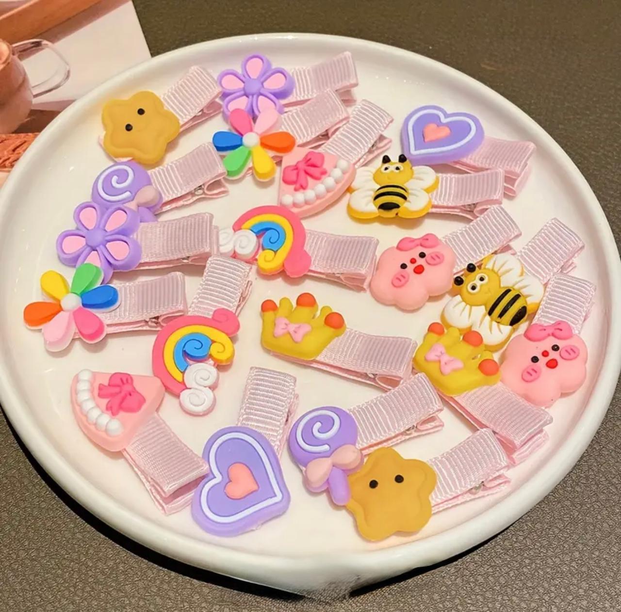 Sweet & Cute Cartoon Hair Clips