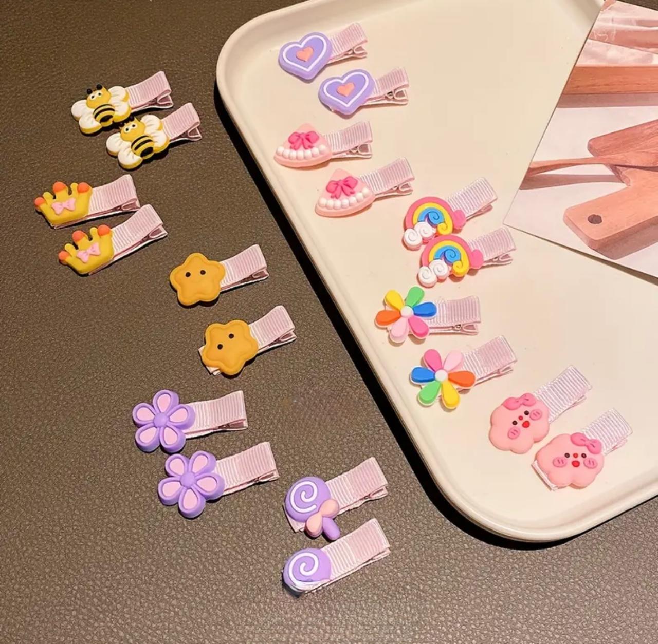 Sweet & Cute Cartoon Hair Clips